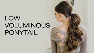 : How to Create a Low Ponytail with Volume | Hair Styling Tutorial | Kenra Professional