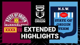 State of Origin 1999 | Game 1 | Extended Highlights | NRL