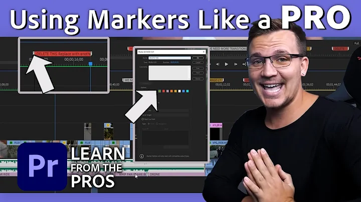Use Markers to Edit Videos FASTER! | Premiere Pro Tutorial w/ Kyler Holland | Adobe Video
