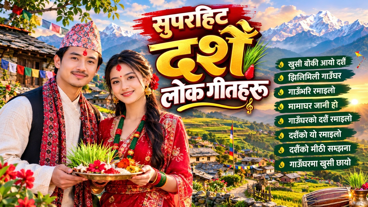 🎶 Best Nepali Dashain Songs 2026 | Superhit Das…