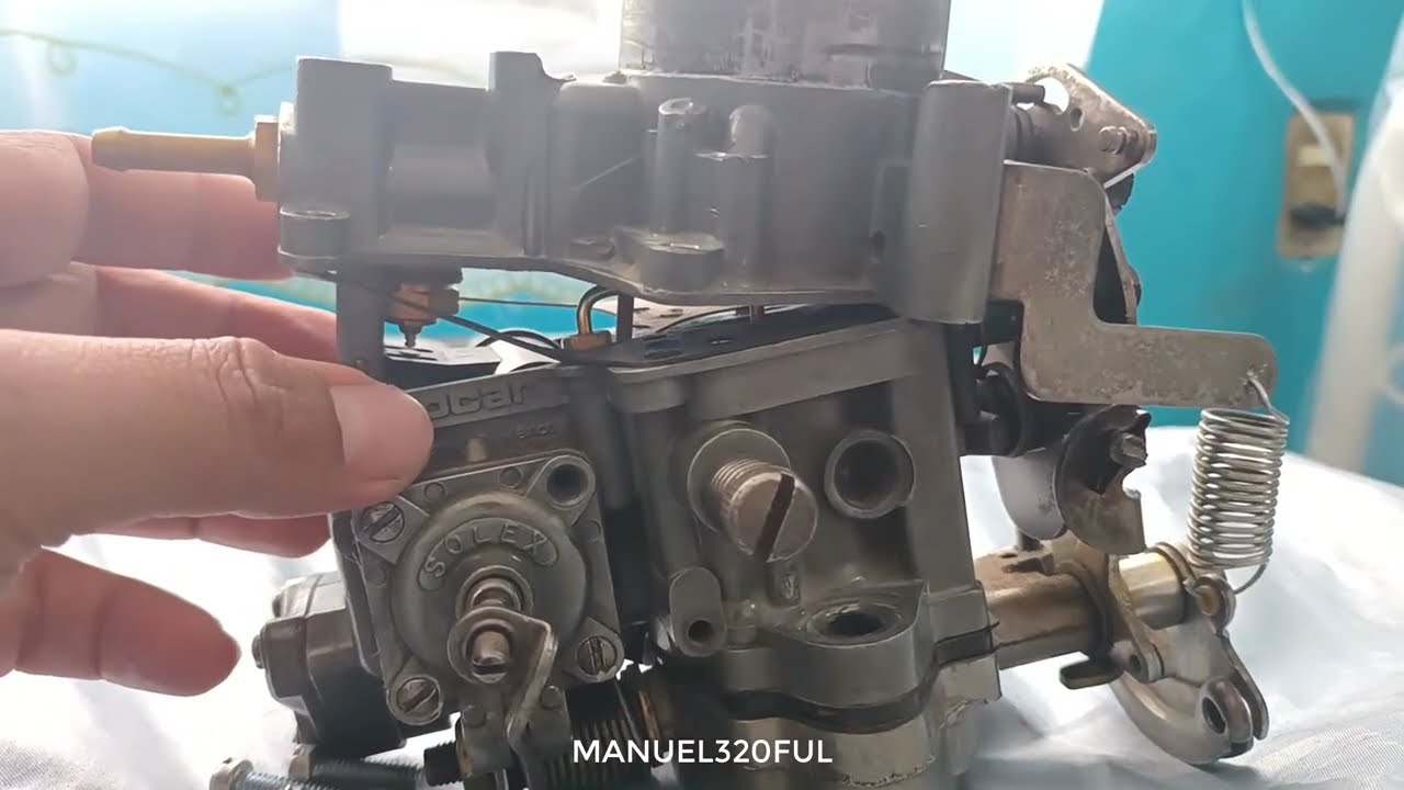 Nissan Tsuru gst 8 valvulas/ Carburador bocar solex 1 garganta (descripción)