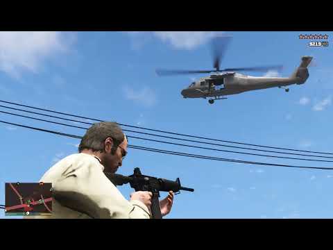 GTA 5 - Gruppe Sechs Headquarters Shootout + Ten Star Escape