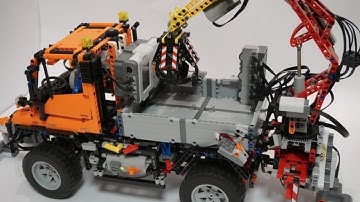 LEGO Technic 8110 - Fully Motorized Unimog with MINDSTORMS NXT (A.I) by 뿡대디