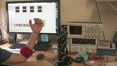 EMG recognition by deep learning (ANN) for robot fingers