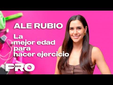 No hay edad para comenzar con el ejercicio (Ale Rubio)
