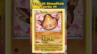 Top 10 Rarest Stunfisk Pokémon Cards! ⚡🐟 #pokemon #pokemontcg #pokemoncards #pokémon #top10 #tcg