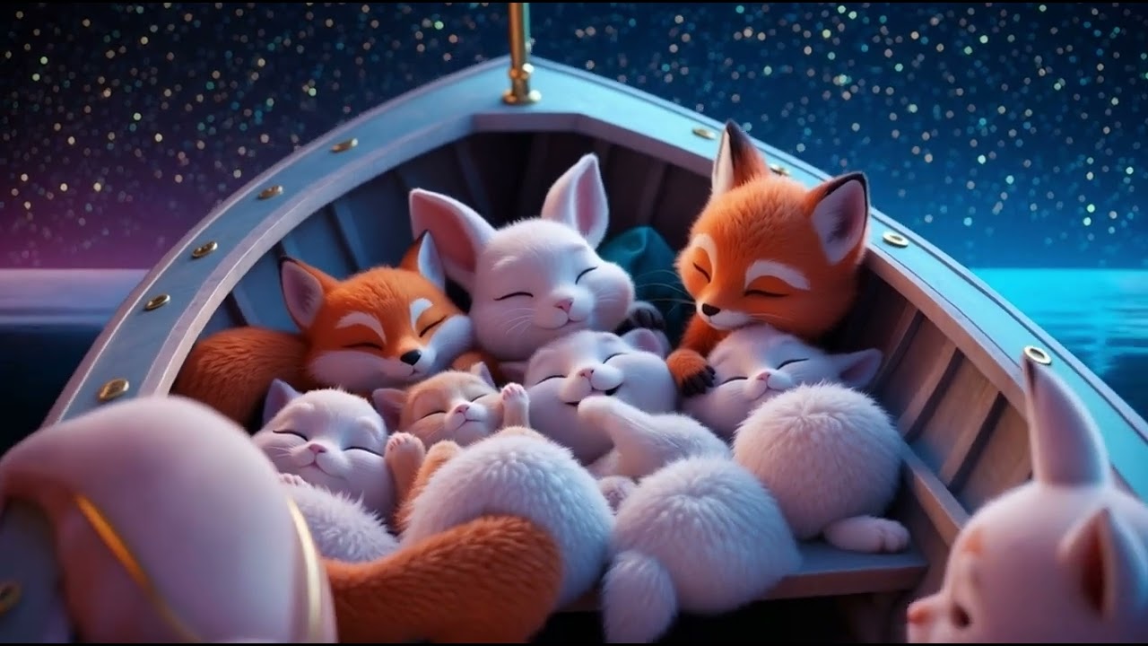 Moonlight Boat Ride — Dava Poo Original Lullaby for Babies English