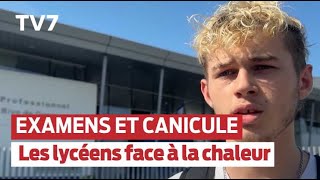 Canicule Les Épreuves Du Bac Professionnel Sous Haute Température À Bordeaux
