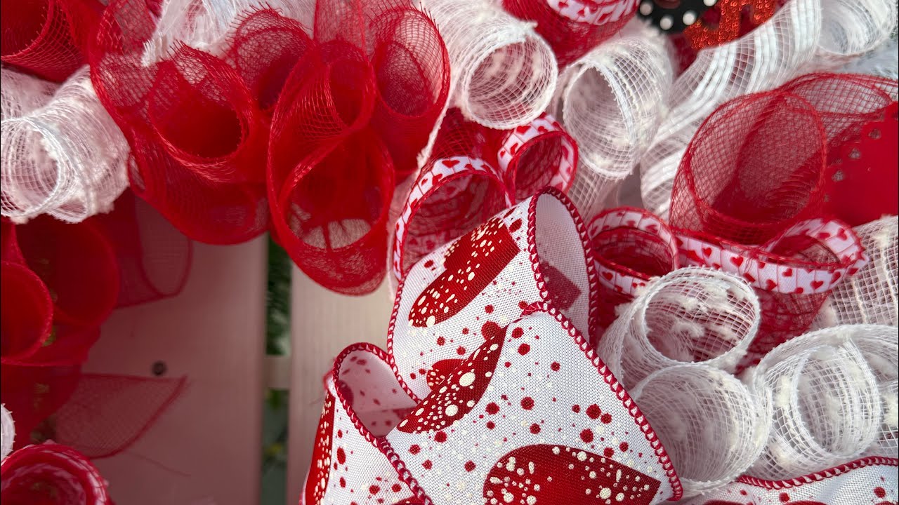 Gorgeous Heart Valentine Wreath❣️❤️