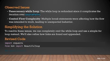 Fixing the Nested While Loops Problem in Python: A Clearer Approach