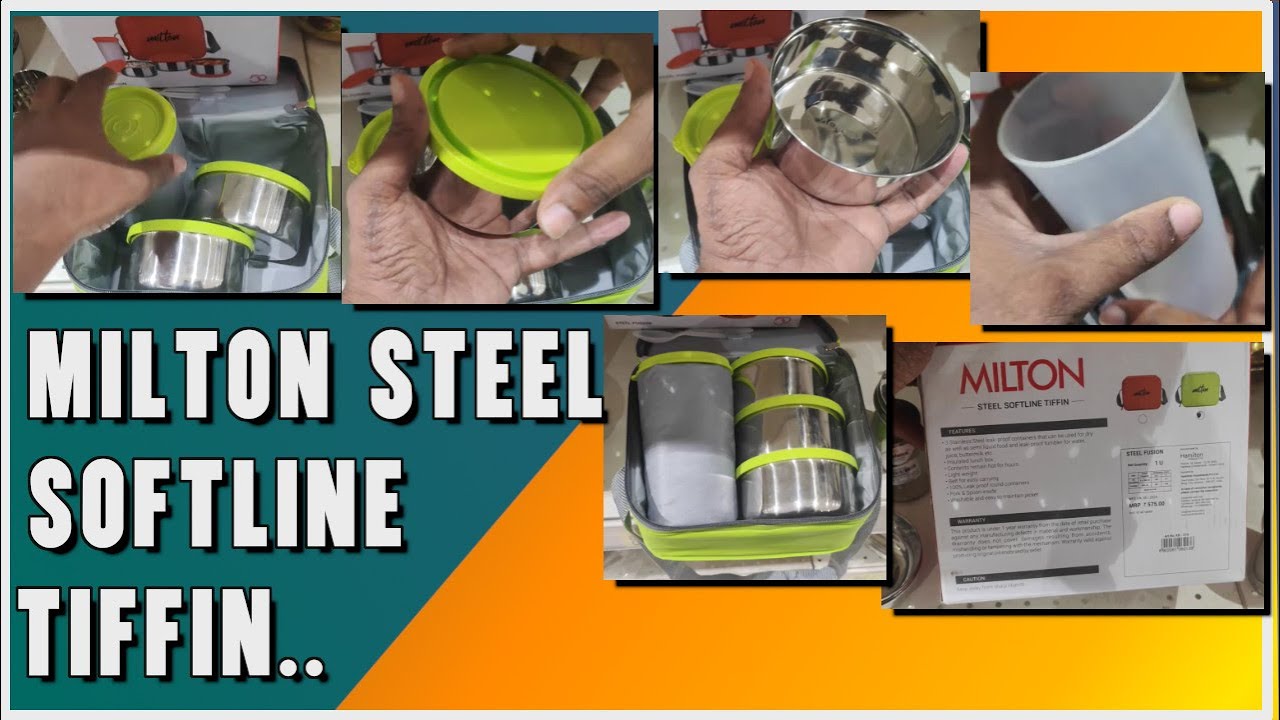 Milton Steel Softline Tiffin Box With Bag,Price,Quality How is It