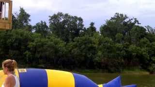 Epic blob fail...Extreme height. Warning! Do not try this with kids!
