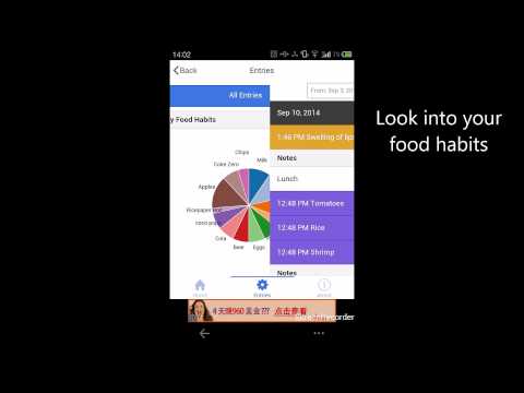 Food Diary Food intolerance and symptoms finder