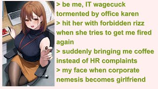 Accidentally Rizzed My Office Enemy Into Dating Me | 4Chan Greentext Stories