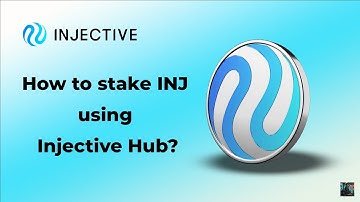 How to stake INJ using Injective Hub?