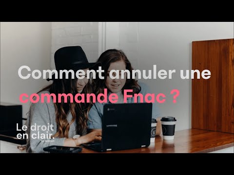 Vidéo: Comment Annuler L'action D'une Commande