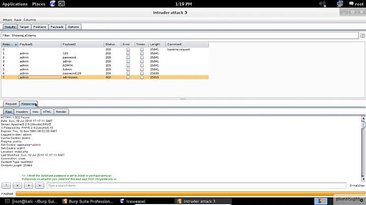 Web Forms Attack | brute force attack