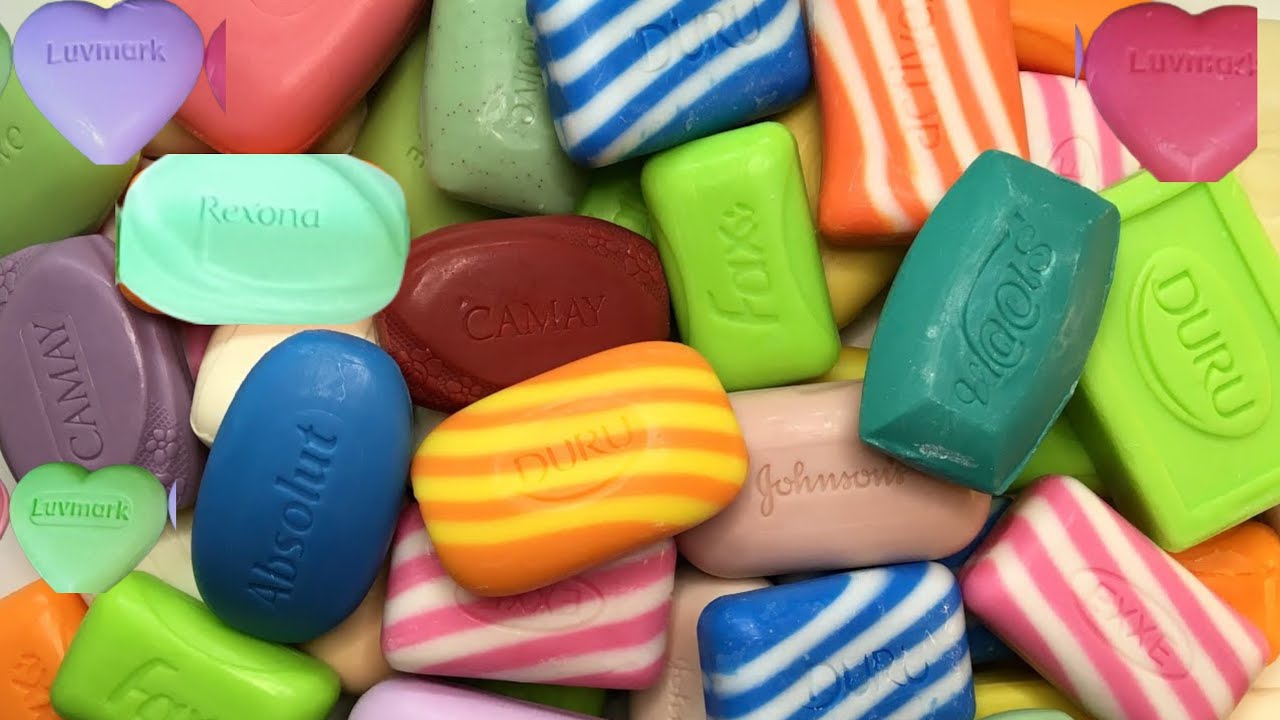 Soap Opening Asmr Relaxing to watch heart shape soap💖💕Leisurely Unpacking No TALKING@SOAPASMR