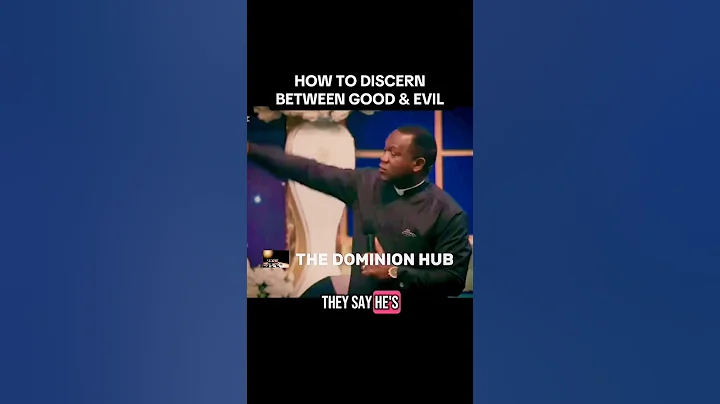 HOW TO DISCERN GOOD AND EVIL |  Dr David Ogbueli #pastordavidogbueli #dominioncity #jesus #fyp #fy