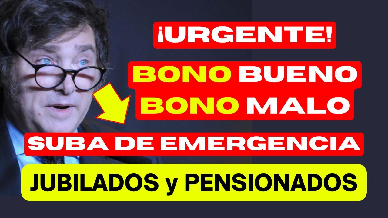 🛑 URGENTE DOBLE BONO de EMERGENCIA para CON y SIN APORTES 👉 Para ...