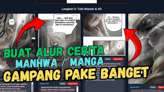 CARA GAMPANG MEMBUAT ALUR CERITA ATAU REKAP MANHWA / MANGA