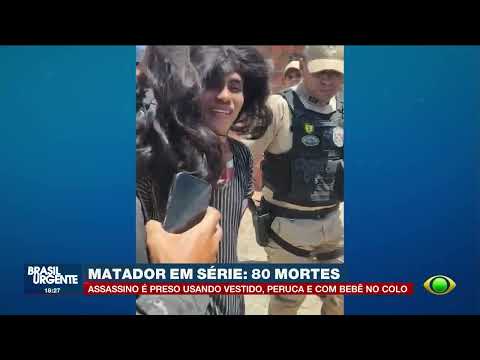 Serial killer disguises himself as a woman with a baby, but gets arrested