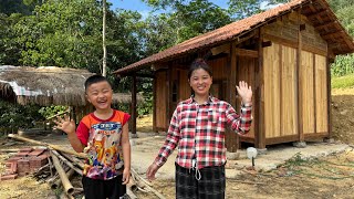 The construction team promised to finish Linda's house as quickly as possible – in time to harvest..