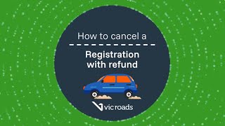 How to cancel a registration and get a refund