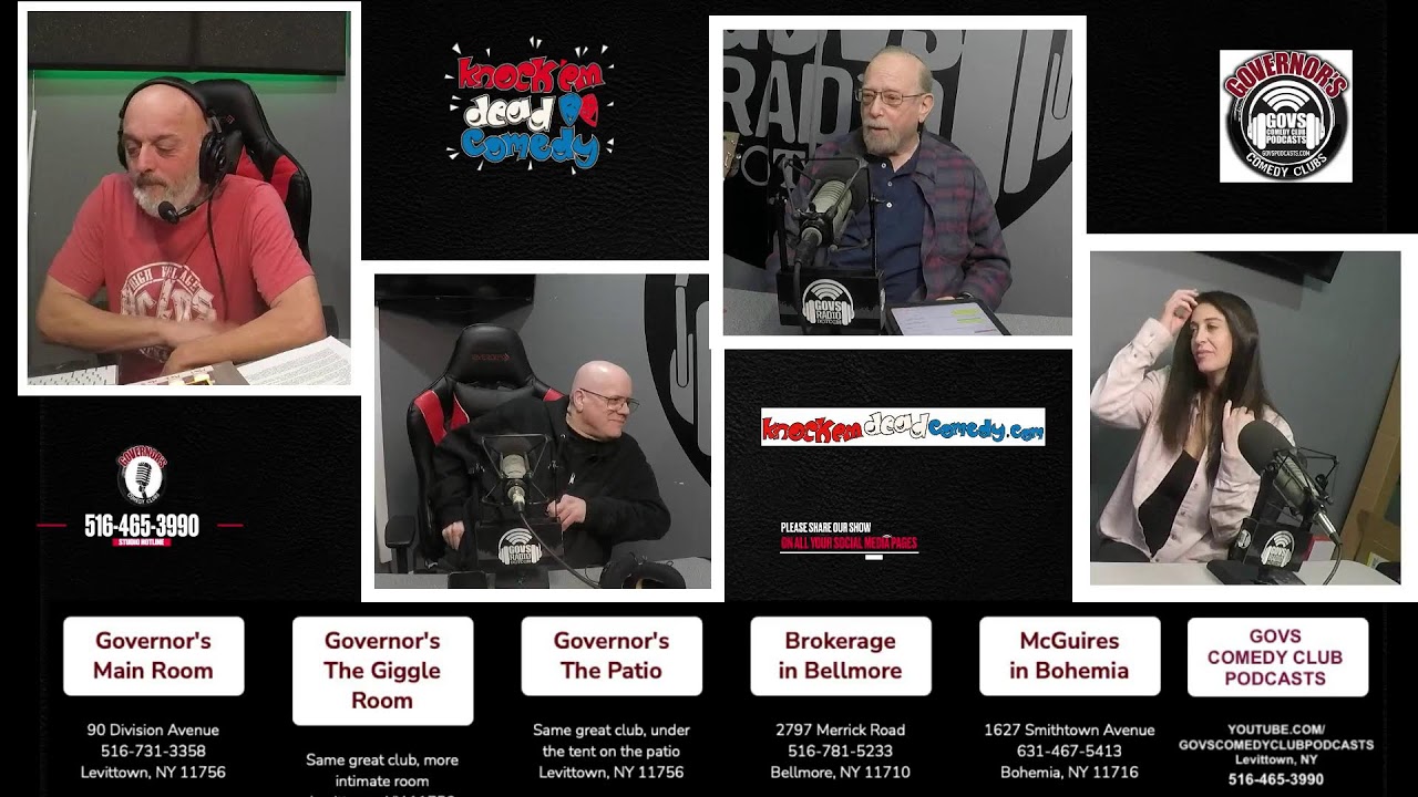 THE KNOCK EM DEAD COMEDY SHOW 12/11/25 WITH TONY WALKER, DANIELLE GATTO, DAVID LAMM, & FRANK WALKER