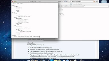 PermissionsBukkit - New permissions set up tutorial for Minecraft 1.0 +