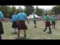 Caber Mooning at Fergus Scottish Festival