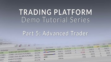 Firetip Trading Platform - Part 5 - Advanced Trader DOM Price Ladder