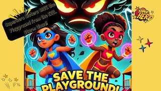 🌈 Superhero Sisters SAVE the Playground from the EVIL Storm Cloud! ⚡🦸‍♀️✨