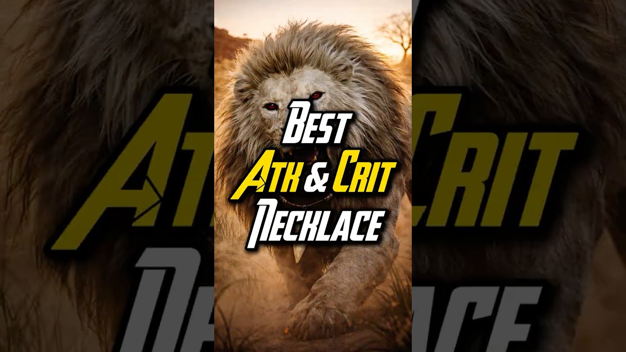 Best ATTACK POWER & CRITICAL RATE Necklace in CRIMSON DESERT