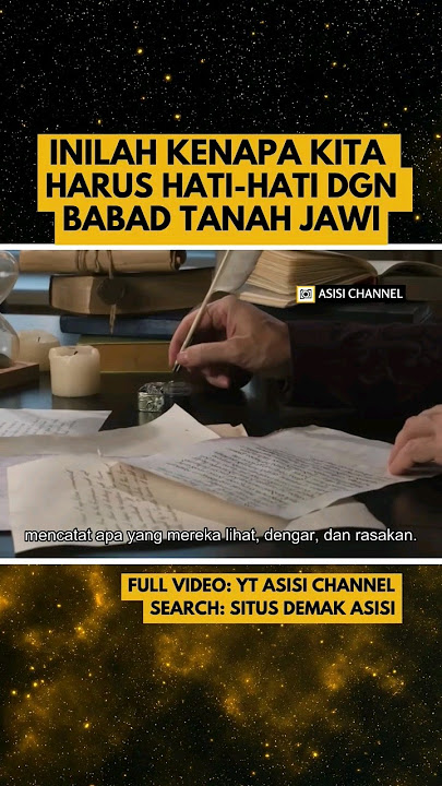 Don't Just Believe Babad Tanah Jawi, Here's Why! #shorts