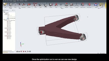 Optimizing Topology - Maximize Stiffness with Altair Inspire