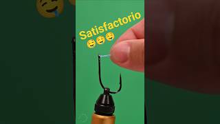 Satiafactorio video de como poner este fuerte nudo en el anzuelo. #pesca #tips #diy