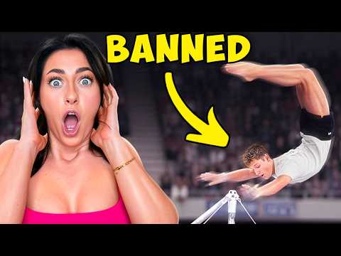 Men Try Banned Women's Gymnastics Skills!
