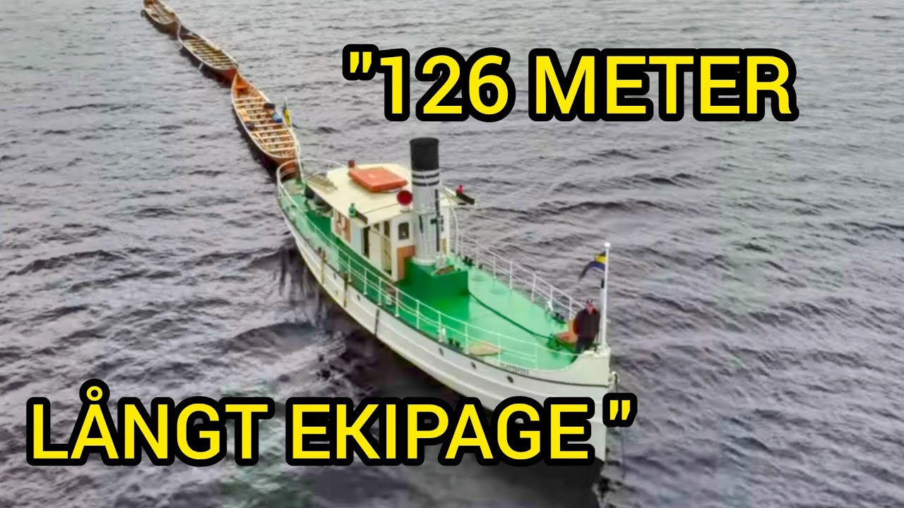 Bogserar kyrkbåtar med ångbåten Flottisten!