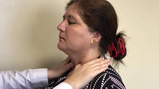 Examen de cuello y de glándula tiroides - Mariajosé Peña Zavala