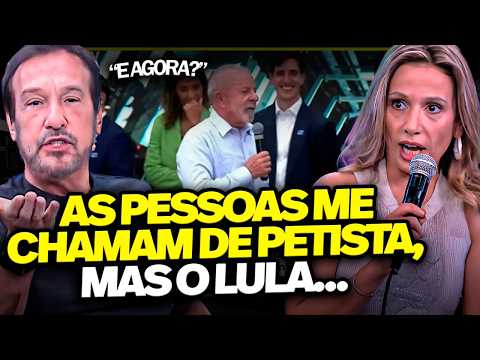 LUISA MELL FOI QUESTIONADA SOBRE POLÊMICA FALA DE LULA SOBRE O CACHORROS E DESABAFA AO VIVO