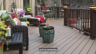 Planning your deck or patio – location and materials