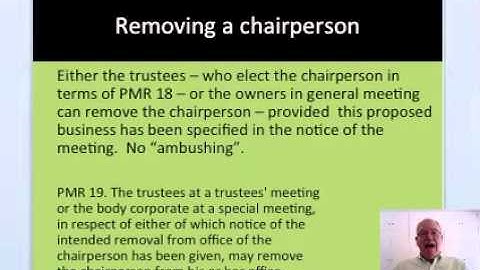 Video Tutorial 6: Trustees of Sectional Title Schemes - Paddocks