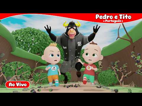 AO VIVO | Boi da Cara Preta, Cuca e Nana Neném mais Músicas Infantis - Pedro e Tito