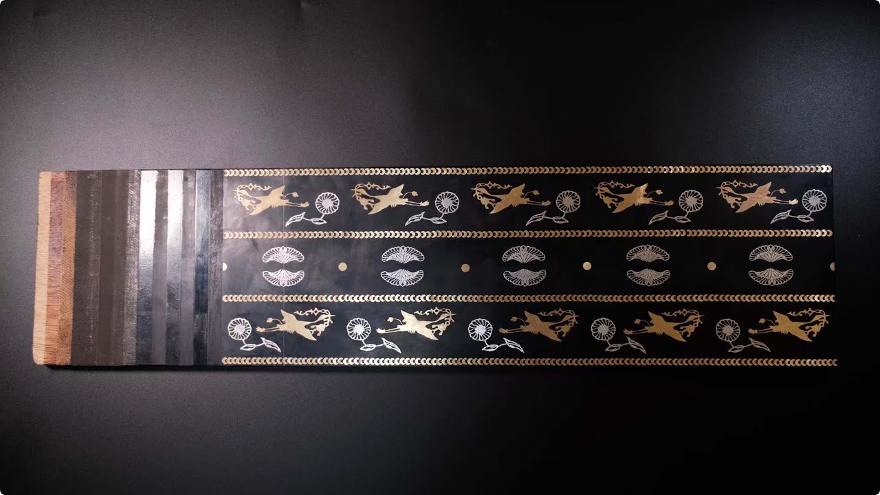 金银平脱工艺流程板｜成盐漆作 Lacquer ChengYan