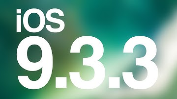 How to Update to iOS 9.3.3 iPad iPhone iPod