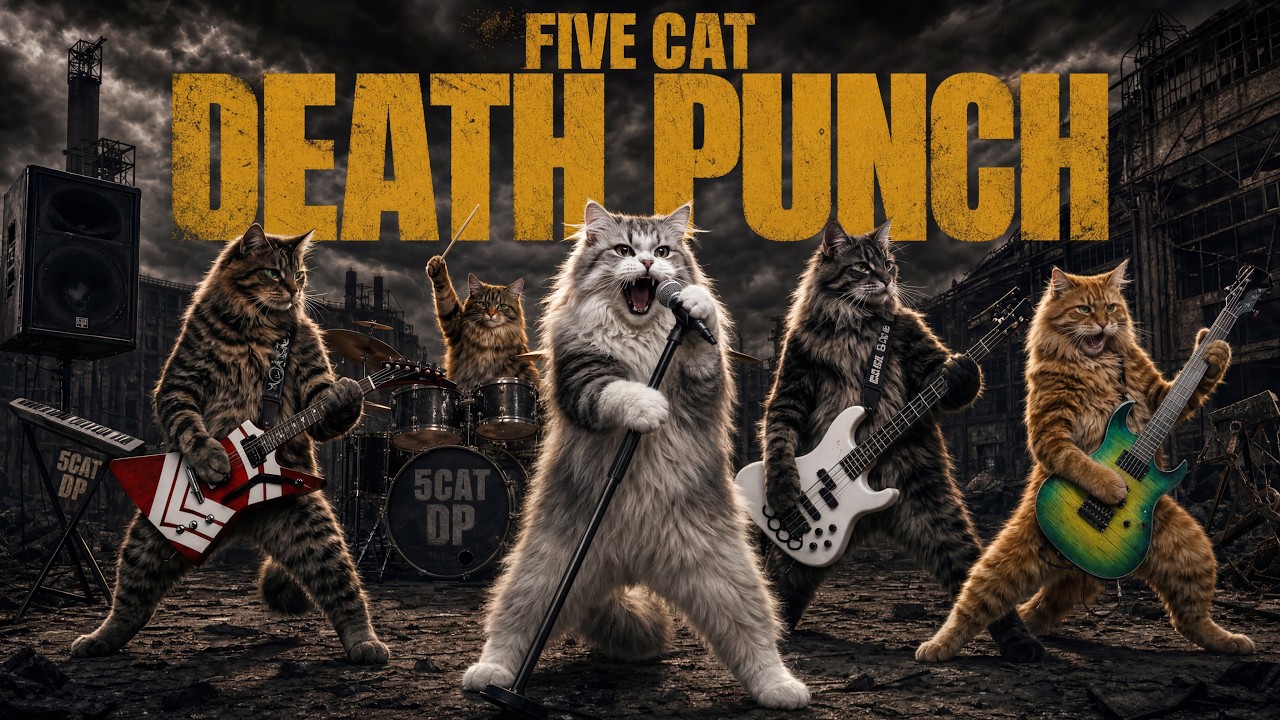 Five Cat Death Punch - Knock It All Away (Official Video) - YouTube
