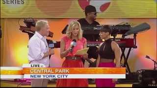 Alicia Keys ,HD, Fire We Make , live  Interview on Good Morning America ,full,HD 1080p