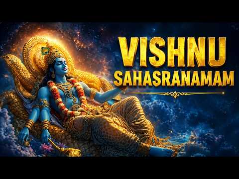 Vishnu Sahasranamam Full Version Original 🙏 | 1000 Divine Names of Lord Vishnu (Lyrics)