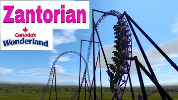 Zantorian | Canada’s Wonderland Mack Double Launch Concept  | No Limits 2 Creations | Thrill Warrior